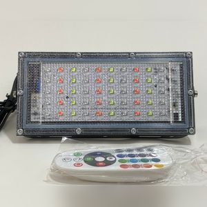 Floodlight High-Brightness RGB Floodlight With Remote Control For